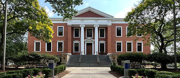 Students featured on the Campus Tour TV series at The University of Akron campus